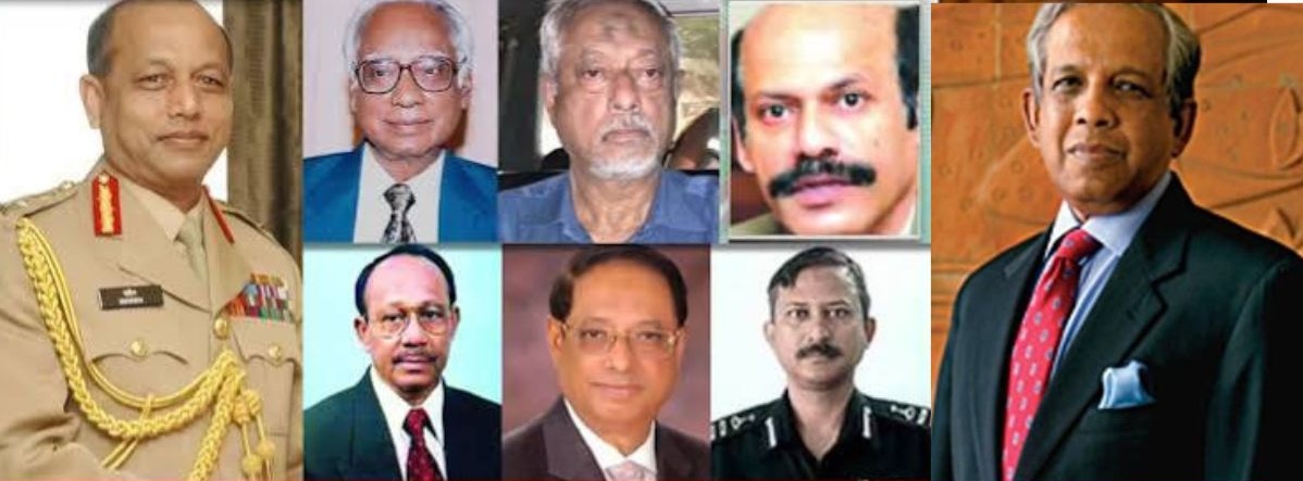 ১/১১’র কুশিলব ও বাস্তবায়নকারীদের একাংশ। ছবি: সংগৃহীত