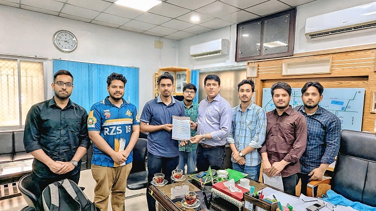 রাবি ক্যাম্পাসে নিরাপত্তাসহ ৫ দাবিতে সোচ্চারের স্মারকলিপি রাবি ক্যাম্পাসে নিরাপত্তাসহ ৫ দাবিতে সোচ্চারের স্মারকলিপি