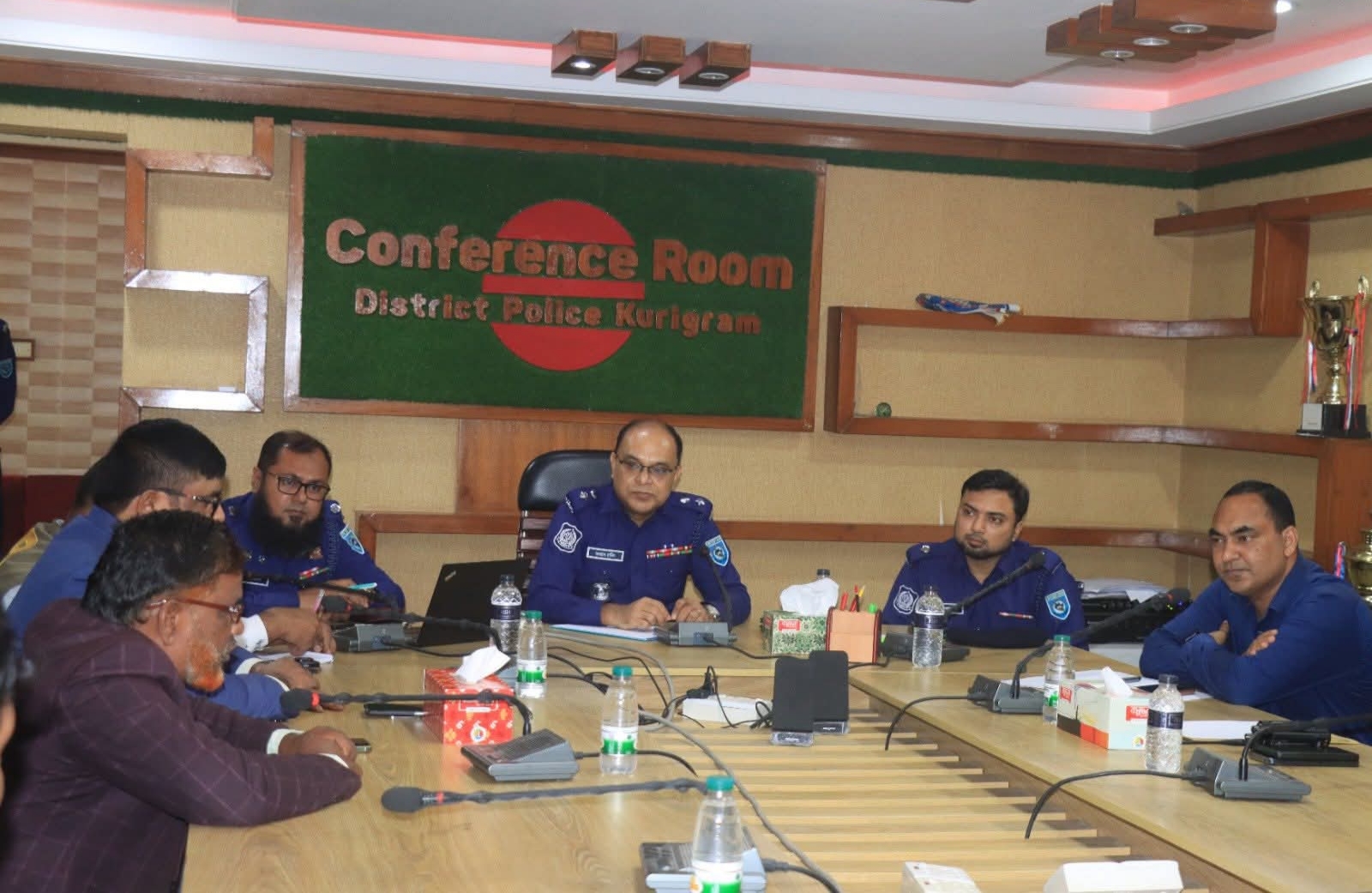 কুড়িগ্রামে সাংবাদিকদের সঙ্গে নবাগত পুলিশ সুপারের  মতবিনিময় 