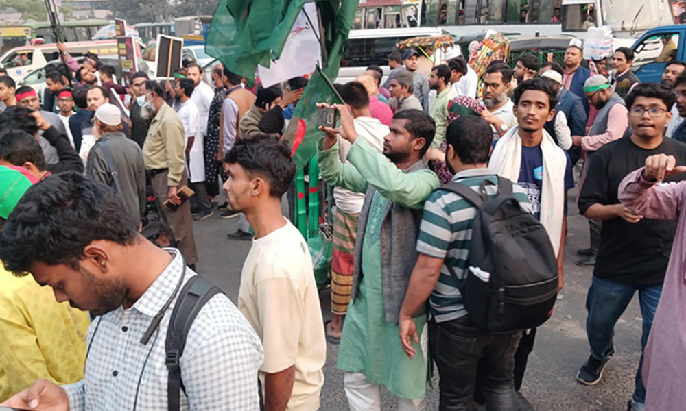 শাহবাগ মোড় ছাড়ল ‘জুলাই ঐক্য’