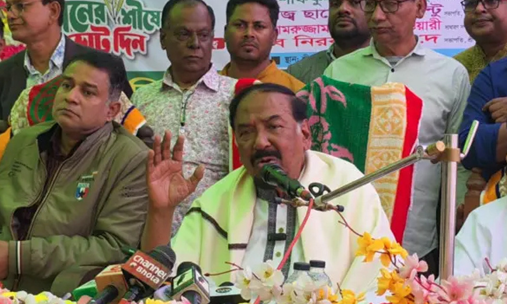 গণভোটের কোনো আইনগত ভিত্তি নেই: মেজর হাফিজ