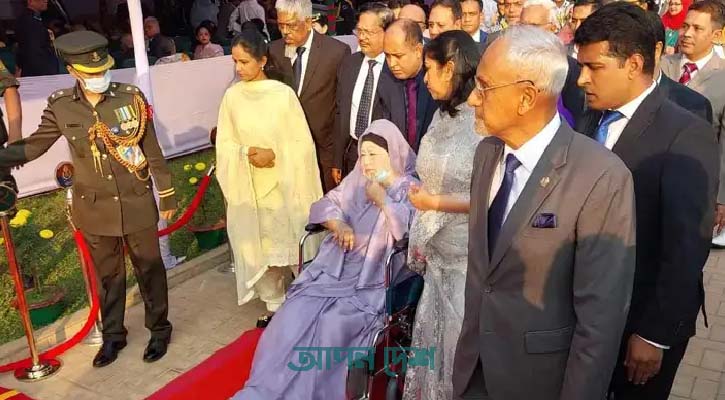 সশস্ত্র বাহিনী দিবসে সেনাকুঞ্জের সংবর্ধনায় থাকতে পারেন খালেদা