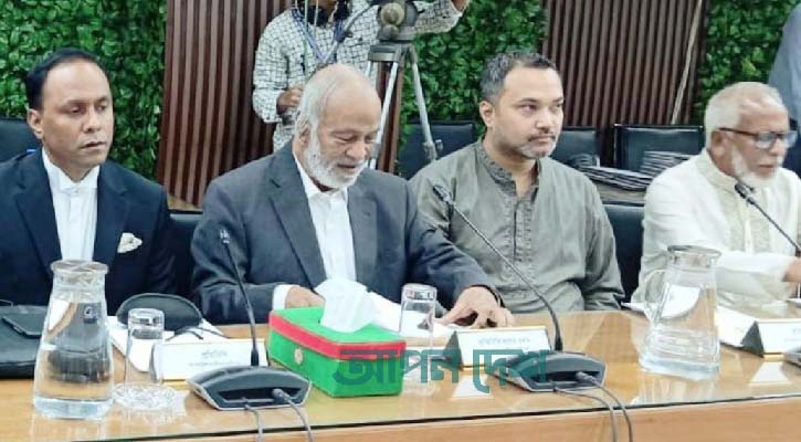 ইসিকে শক্ত অবস্থানে থাকার আহবান মঈন খানের