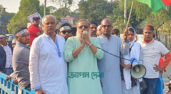 নরসিংদীতে বকুলের মনোনয়ন পরিবর্তন চেয়ে মোটরসাইকেল শোডাউন