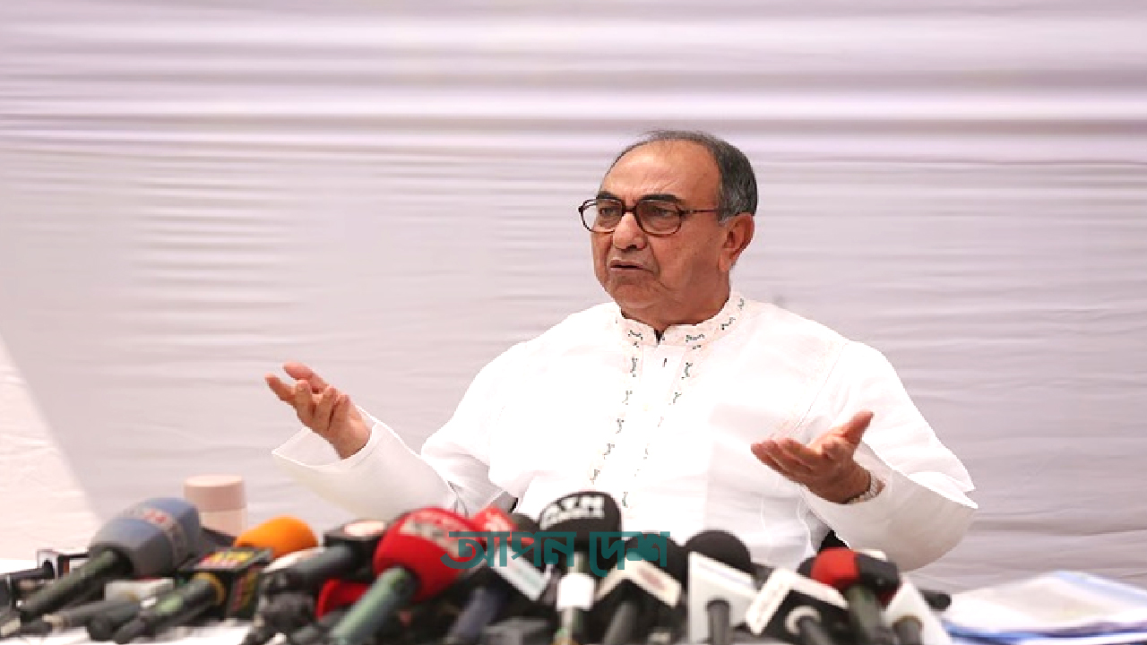 সরকার দুটি দলের ওপর ভর করে টিকে আছে: মির্জা আব্বাস