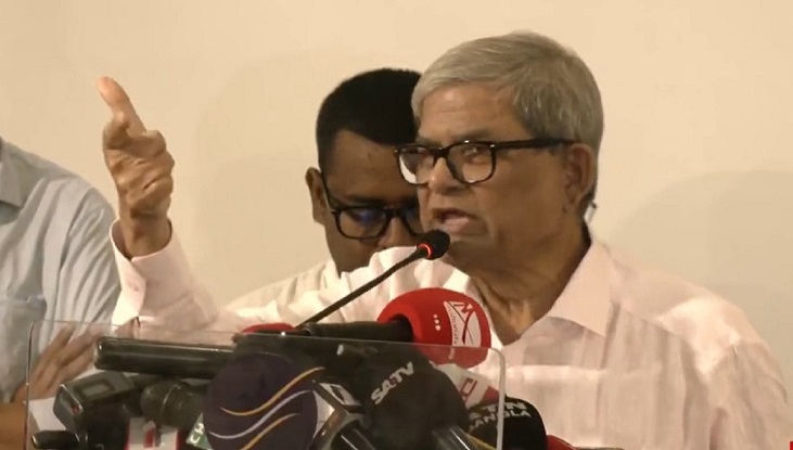 বিএনপিকে এত সহজে তুড়ি মেরে উড়িয়ে দেয়া যাবে না: মির্জা ফখরুল