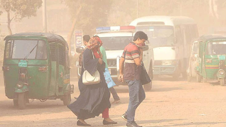 ঢাকার বায়ু আজ ‘খুবই অস্বাস্থ্যকর’