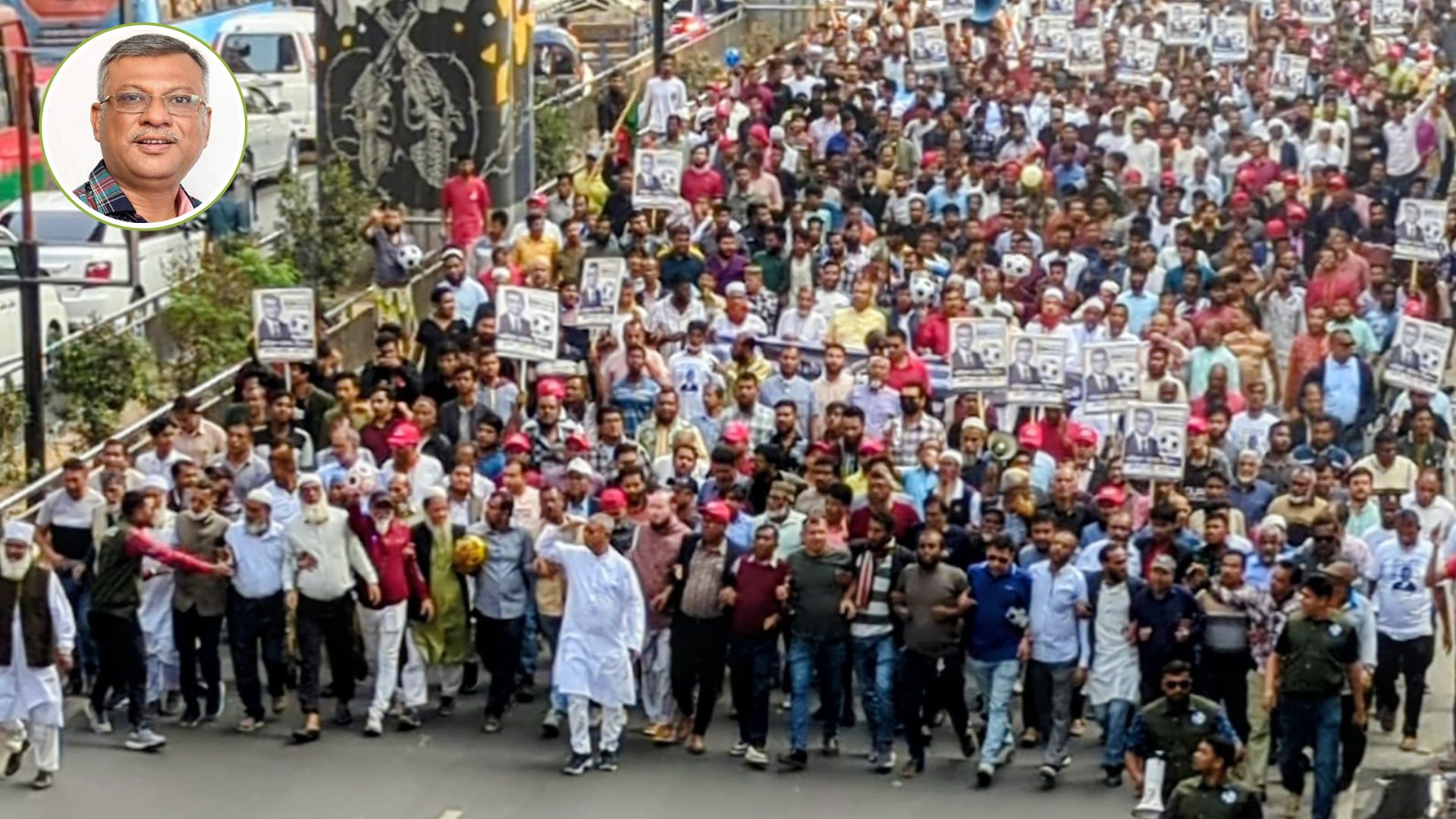 ঢাকা-১২ আসন চাঁদাবাজমুক্ত করার অঙ্গীকার স্বতন্ত্র প্রার্থী নীরবের