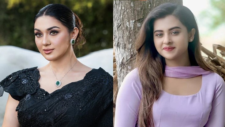 অপু-বুবলীর অন্যরকম প্রতিযোগিতা!