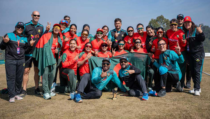 নেদারল্যান্ডসকে উড়িয়ে চ্যাম্পিয়ন টাইগ্রেসরা