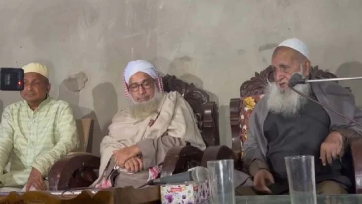 বিএনপি প্রার্থীকে সমর্থন জানালেন হেফাজত আমীর