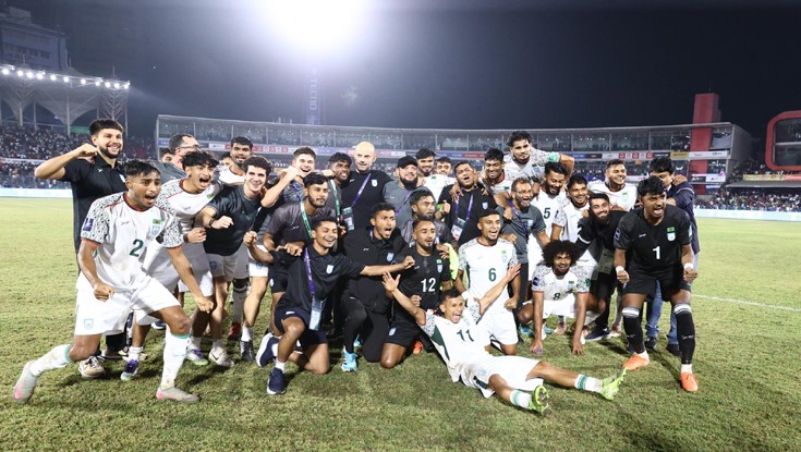 ভারত জয়ে ফিফা র‍্যাংকিয়ে উন্নতি বাংলাদেশের