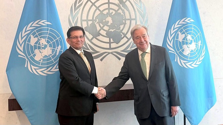বাংলাদেশের প্রতি সমর্থন পুনর্ব্যক্ত জাতিসংঘ মহাসচিবের
