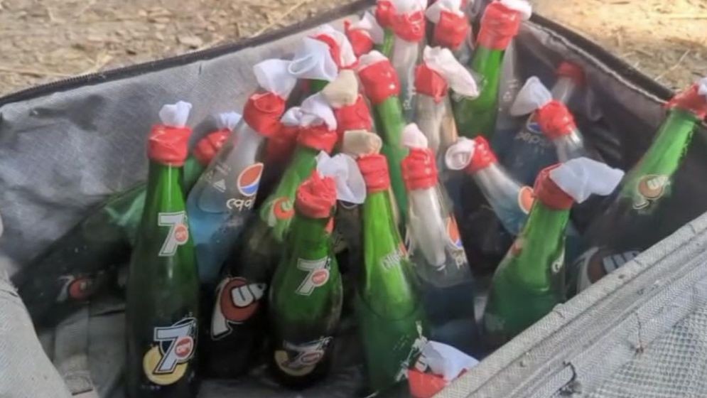 লাগেজ ভর্তি পেট্রোলবোমা উদ্ধার