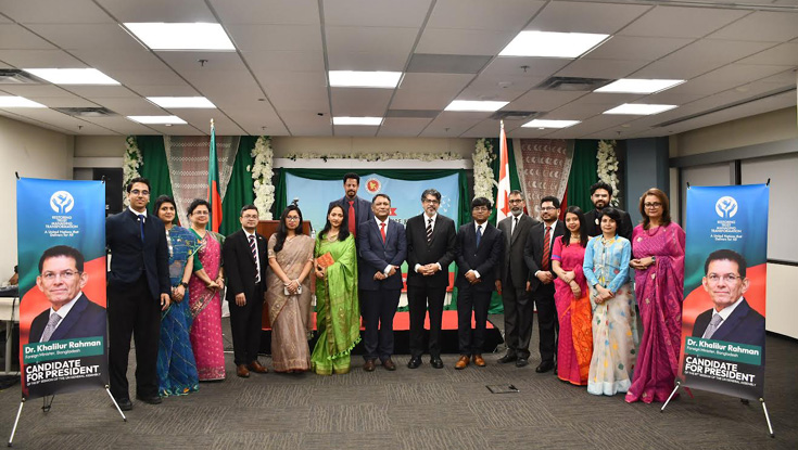 টরন্টোতে কনস্যুলার কোরের সম্মানে রিসেপশন