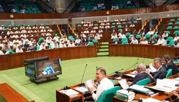 সংসদের প্রথম অধিবেশনে ৮৭ বিল পাস