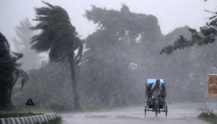 ৫ অঞ্চলে ঝড়ের আভাস