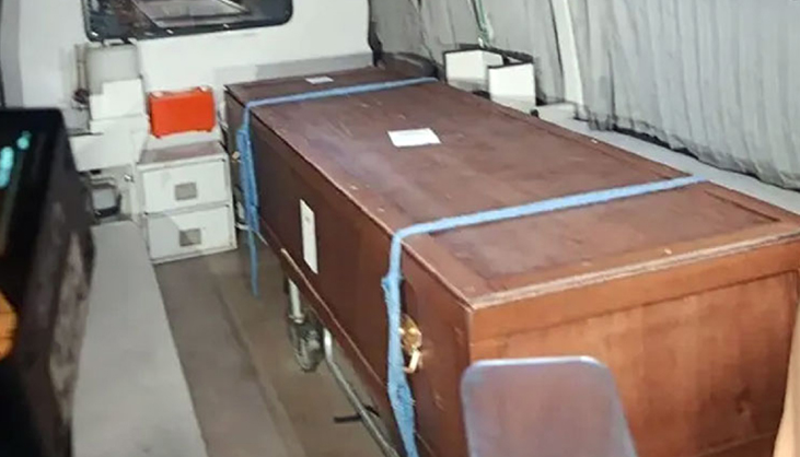 দেশে পৌঁছেছে বাহারাইনে নিহত গিরিশ চন্দ্রের লাশ