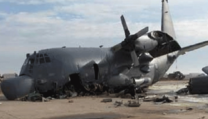ইরাকে বিমান বিধ্বস্ত, নিহত ৪ মার্কিন সেনা