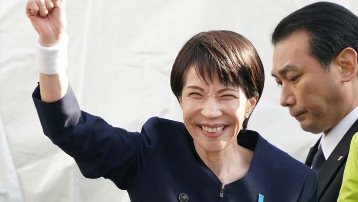 জাপানের নির্বাচনে ভূমিধস জয়ের পথে তাকাইচি