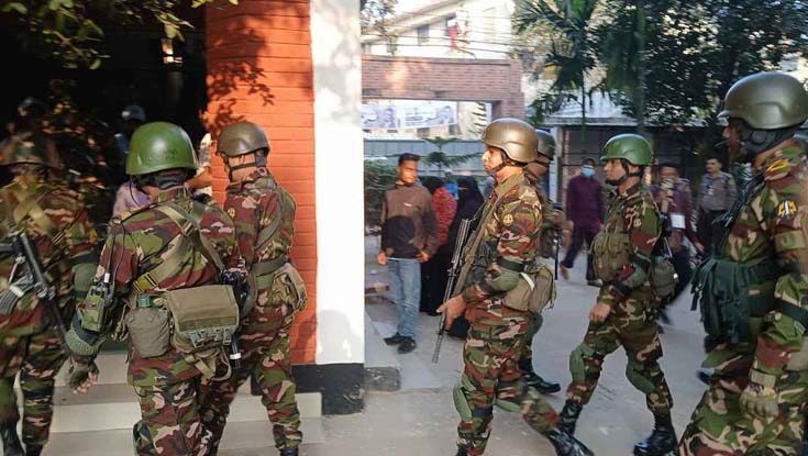 এনসিপির এজেন্টকে ভোট কেন্দ্রে প্রবেশে বাধা