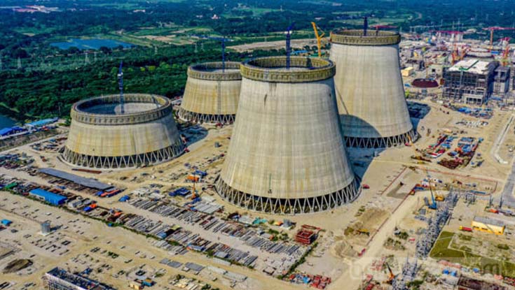 রূপপুর পারমাণবিক বিদ্যুৎকেন্দ্রে ব্যয় বাড়ালো হাজার কোটি টাকা