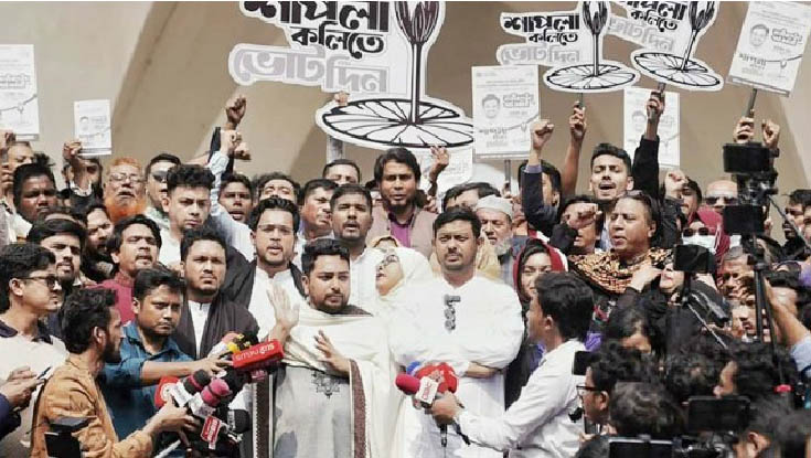 তিন নেতার কবর জিয়ারত করে নির্বাচনী প্রচারণা শুরু এনসিপির