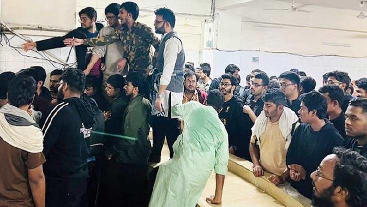 ওসমানী মেডিকেলে ইন্টার্ন চিকিৎসকদের কর্মবিরতি ঘোষণা