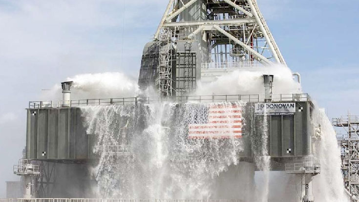 রকেট উৎক্ষেপণের সময় এত পরিমাণ পানি ছাড়ার কারণ কী