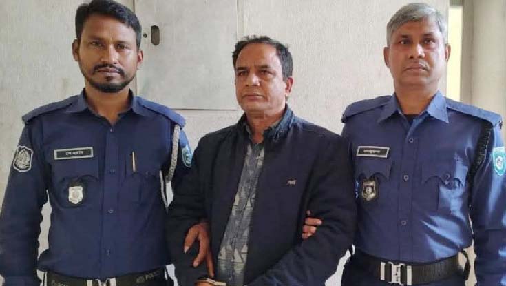 পলাশবাড়ীতে পিতার দায়েরকৃত মামলায় ছেলে গ্রেফতার 