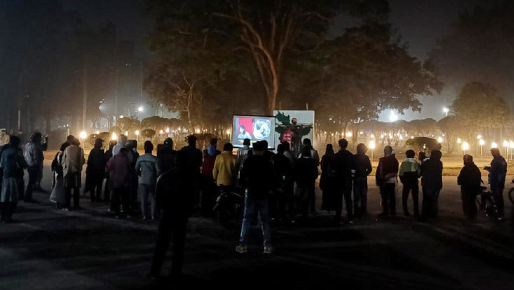 ওসমান হাদীর স্মরণে ইবিতে হাদীর উক্তি-বক্তব্য প্রদর্শনী