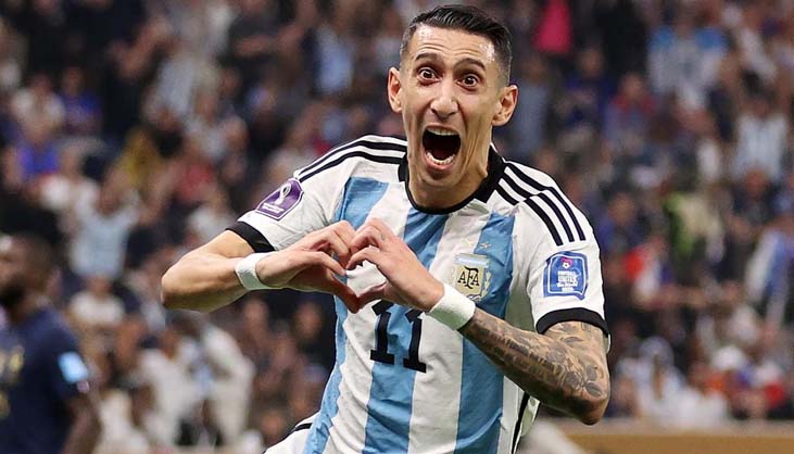 অবসর ভাঙছেন ডি মারিয়া