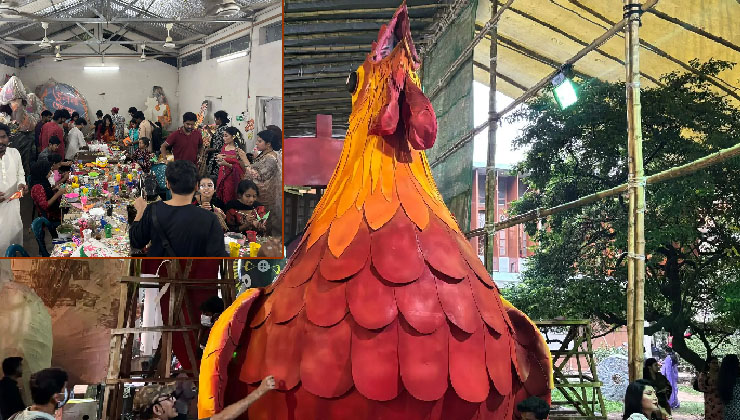 সেজেছে চারুকলা, অপেক্ষা নববর্ষের