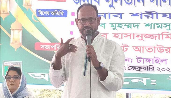 সরকারের কর্মকাণ্ডে আস্থা রাখার আহবান প্রতিমন্ত্রী সালাউদ্দিন টুকুর