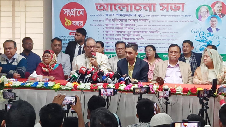 নির্বাচন বানচালে বিশেষ মহল অস্থিরতা তৈরির চেষ্টা করছে: দুদু