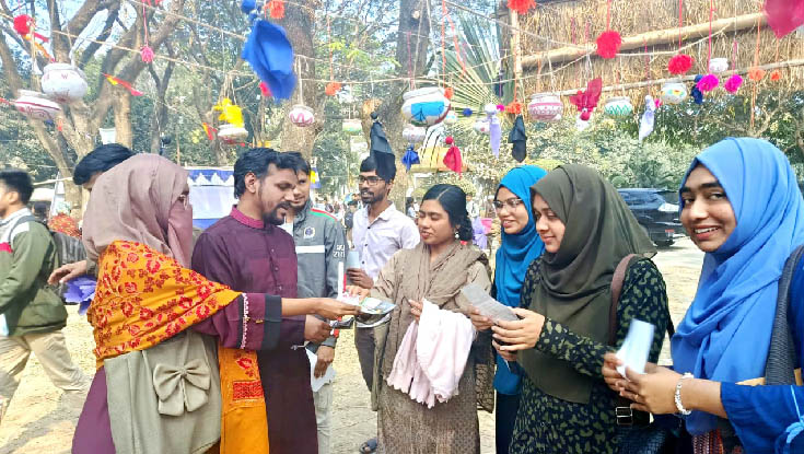 হ্যাঁ ভোটের পক্ষে ইবিতে বৈষম্যবিরোধী ছাত্র আন্দোলনের ক্যাম্পেইন