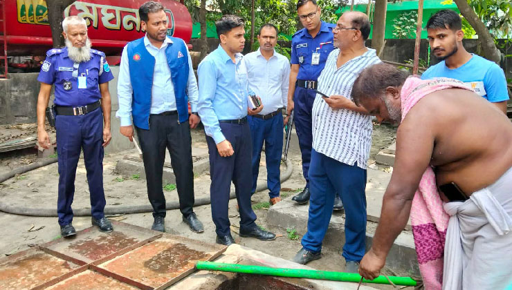 ১৬ হাজার লিটার জ্বালানি তেল মজুদ, ফিলিং স্টেশনকে জরিমানা