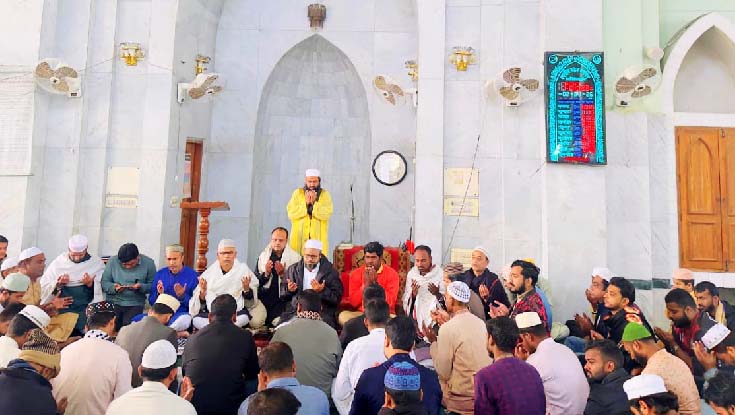 বেগম খালেদা জিয়ার মাগফেরাত কামনায় ইবি ছাত্রদলের দোয়া মাহফিল