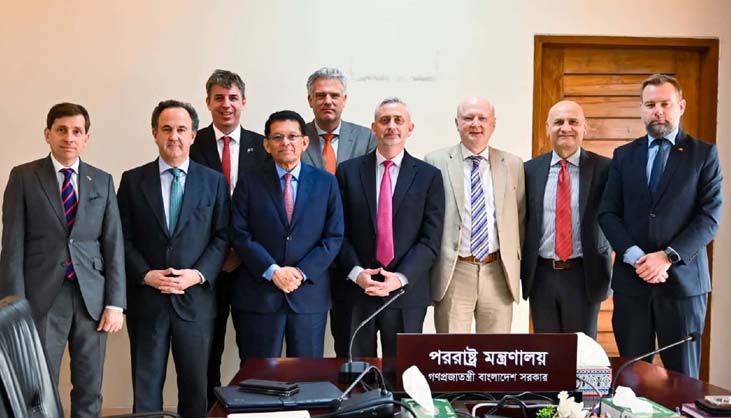 পররাষ্ট্রমন্ত্রীর সঙ্গে ইইউভুক্ত রাষ্ট্রদূতদের সাক্ষাৎ