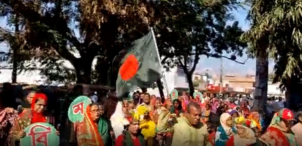 বিজয় দিবসে সুনামগঞ্জে বিএনপির বিজয় র‌্যালী