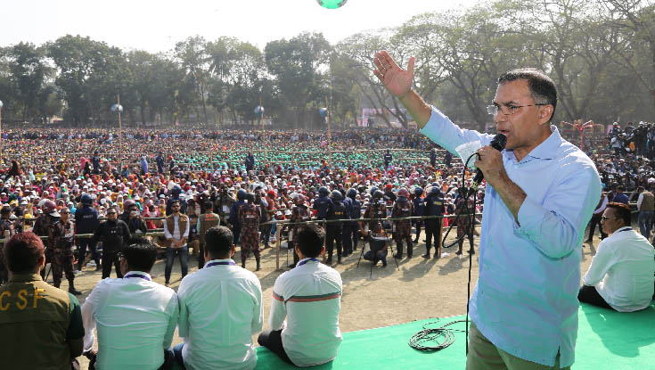 নারী সমাজকে হেয় প্রতিপন্নকারীরা নির্বাচন নিয়ে ষড়যন্ত্র করছে: তারেক রহমান