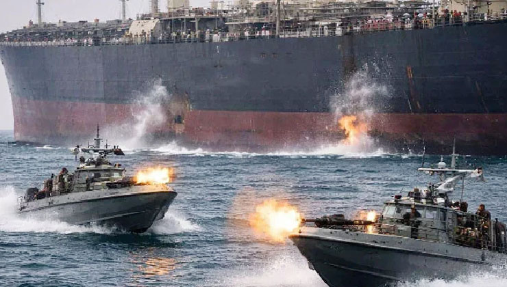 হরমুজে তিন জাহাজে হামলা চালিয়েছে ইরান