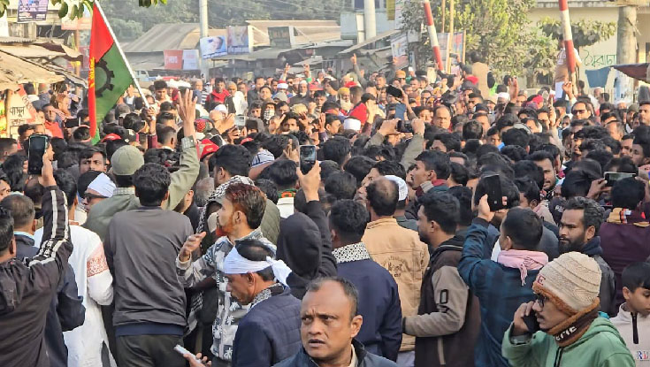 মনোনয়ন পুনর্বহালের দাবিতে উত্তাল বাজিতপুর