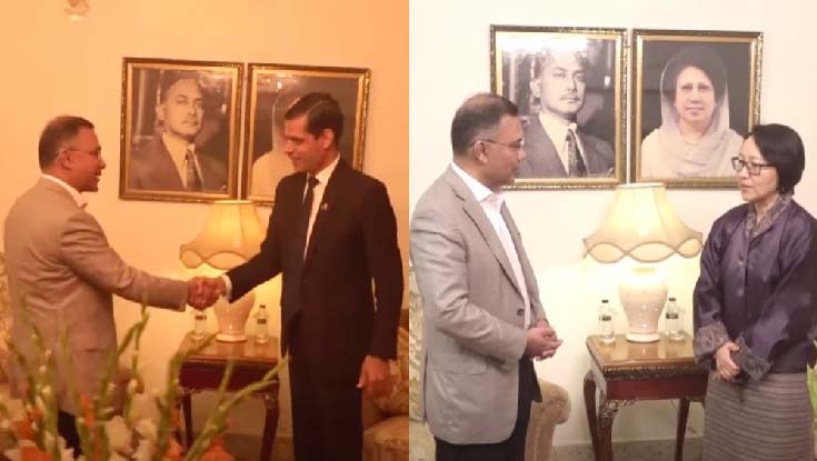 তারেক রহমানের সঙ্গে নেপাল-ভুটানের রাষ্ট্রদূতের সাক্ষাৎ