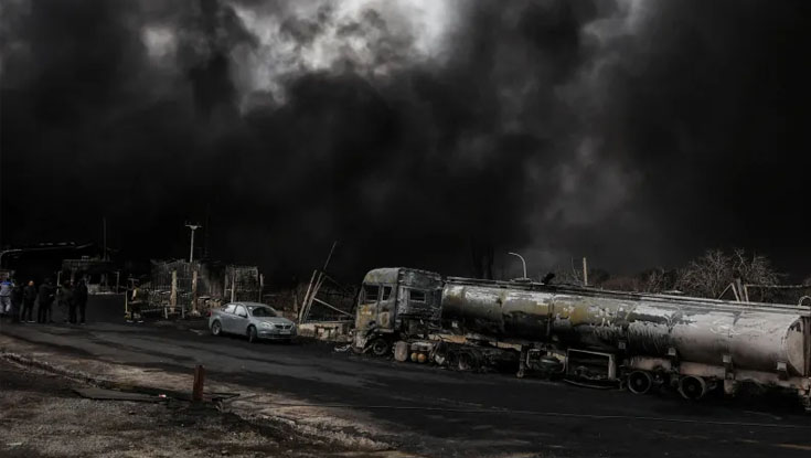 ইরানে শুরু হয়েছে ‘কালো বৃষ্টি’