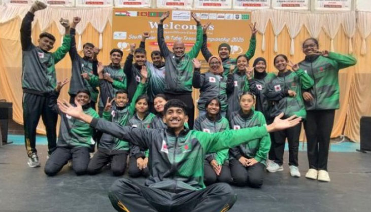 টেবিল টেনিসে স্বর্ণসহ ৮ পদক নিশ্চিত বাংলাদেশের