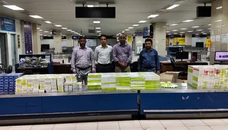 শাহ আমানতে ১৮ লাখ টাকার সিগারেট জব্দ