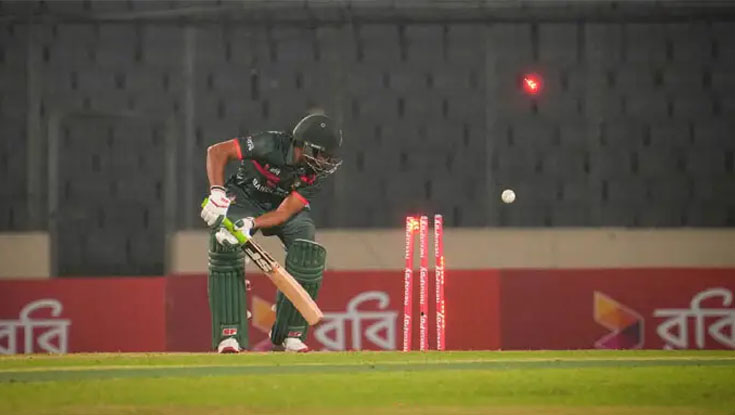 বাজে ব্যাটিংয়ে বাংলাদেশের বড় হার