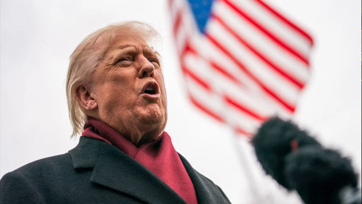 ন্যাটো মিত্রদের ‘কাপুরুষ’ বললেন ট্রাম্প