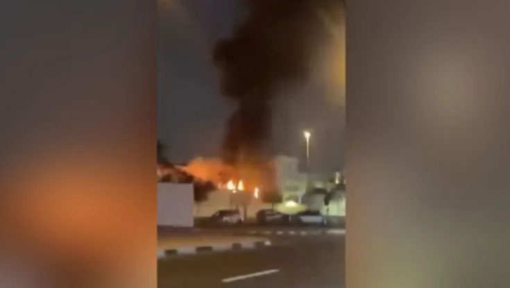 দুবাইয়ে মার্কিন দূতাবাসে ইরানের হামলা